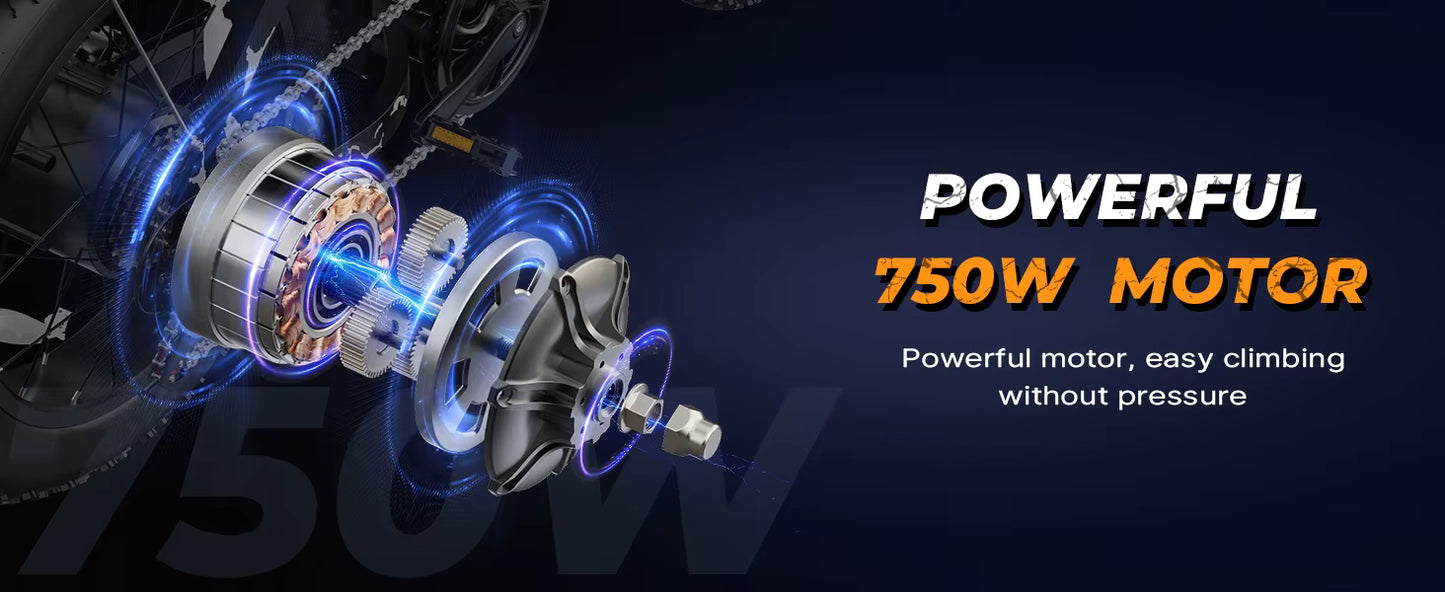 1000W Motorcycle-Style Electric Bike with 60 Mile Range - 28MPH Fat Tire E-Bike for Adults - wEbike