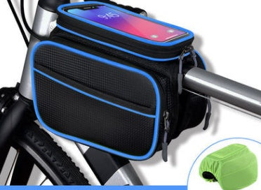Bicycle Saddle Tube Bag – Mountain Bike Front Frame Bag