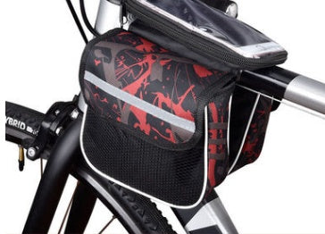 Bicycle Saddle Tube Bag – Mountain Bike Front Frame Bag