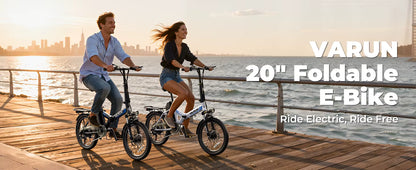 500W Folding Electric Bike with 40 Mile Range - Lightweight 20MPH City E-Bike for Adults - wEbike