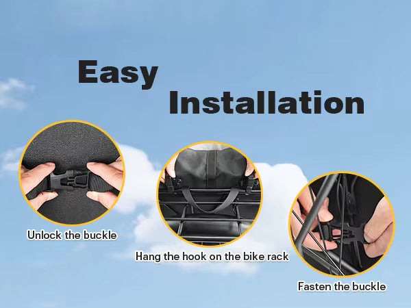 20L Waterproof Bike Rack Bag - Large Capacity Bicycle Pannier for Commuting and Touring - wEbike