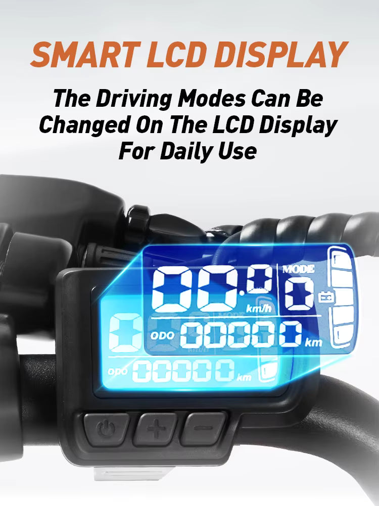 500W Electric City Bike with 37 Mile Range - 26" 7-Speed E-Bike with Front Suspension - wEbike