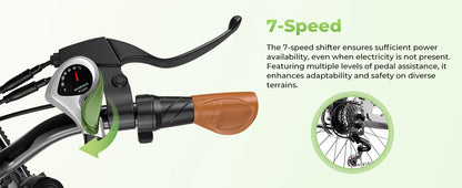 1000W Step-Through Electric Bike with Removable Battery - 80 Mile Range 28MPH City E-Bike - wEbike