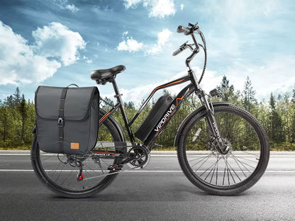 20L Waterproof Bike Rack Bag - Large Capacity Bicycle Pannier for Commuting and Touring - wEbike