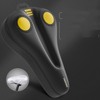 Comfort Bike Seat Cushion – Silicone & Memory Foam