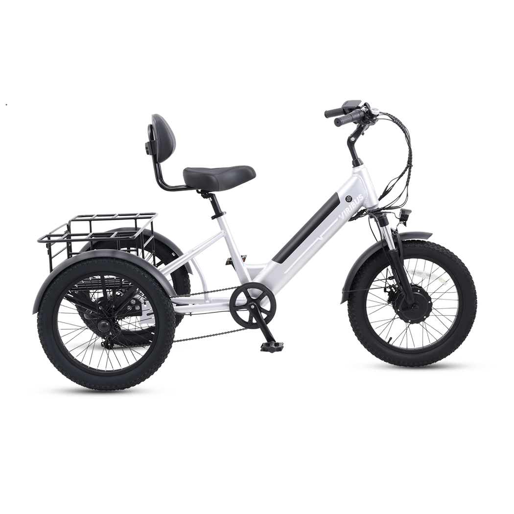 Viribus SC5 Fat Tire Electric Tricycle - 750W 3-Wheel E-Trike with 20" Fat Tires for Adults - wEbike