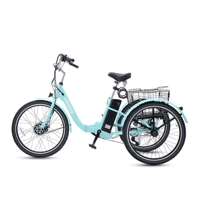 Viribus FC1 Folding Electric Tricycle - 750W 3-Wheel E-Trike with 20" Fat Tires for Adults - wEbike