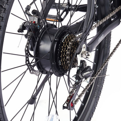 Viribus Panther Electric Mountain Bike - 750W Full Suspension E-MTB with 26" Fat Tires - wEbike