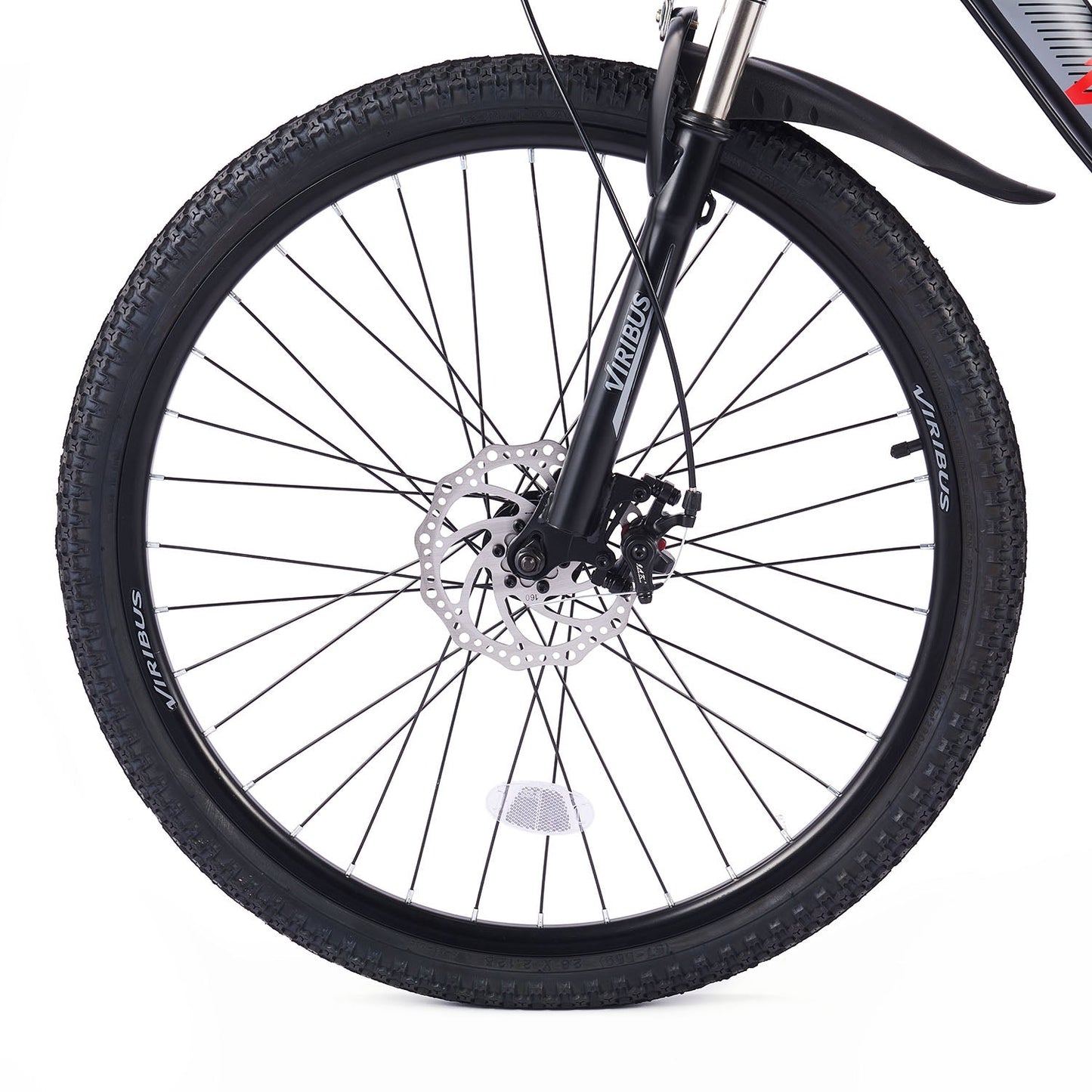 Viribus Panther Electric Mountain Bike - 750W Full Suspension E-MTB with 26" Fat Tires - wEbike