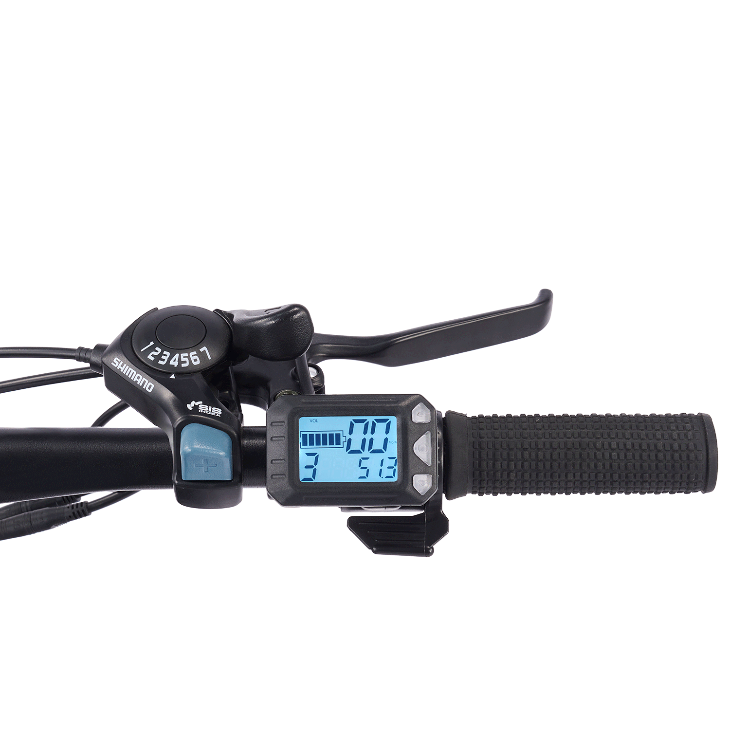 Viribus Panther Electric Mountain Bike - 750W Full Suspension E-MTB with 26" Fat Tires - wEbike