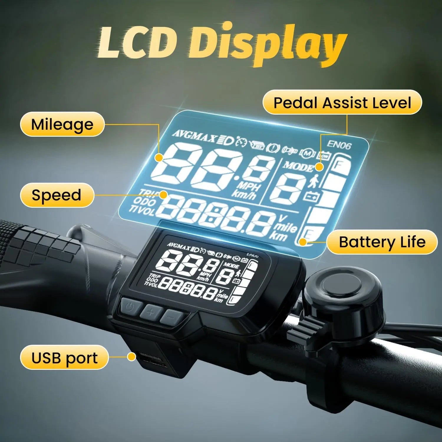 1000W Folding Electric Bike with 80 Mile Range - 28MPH Fat Tire E-Bike with Waterproof Battery - wEbike