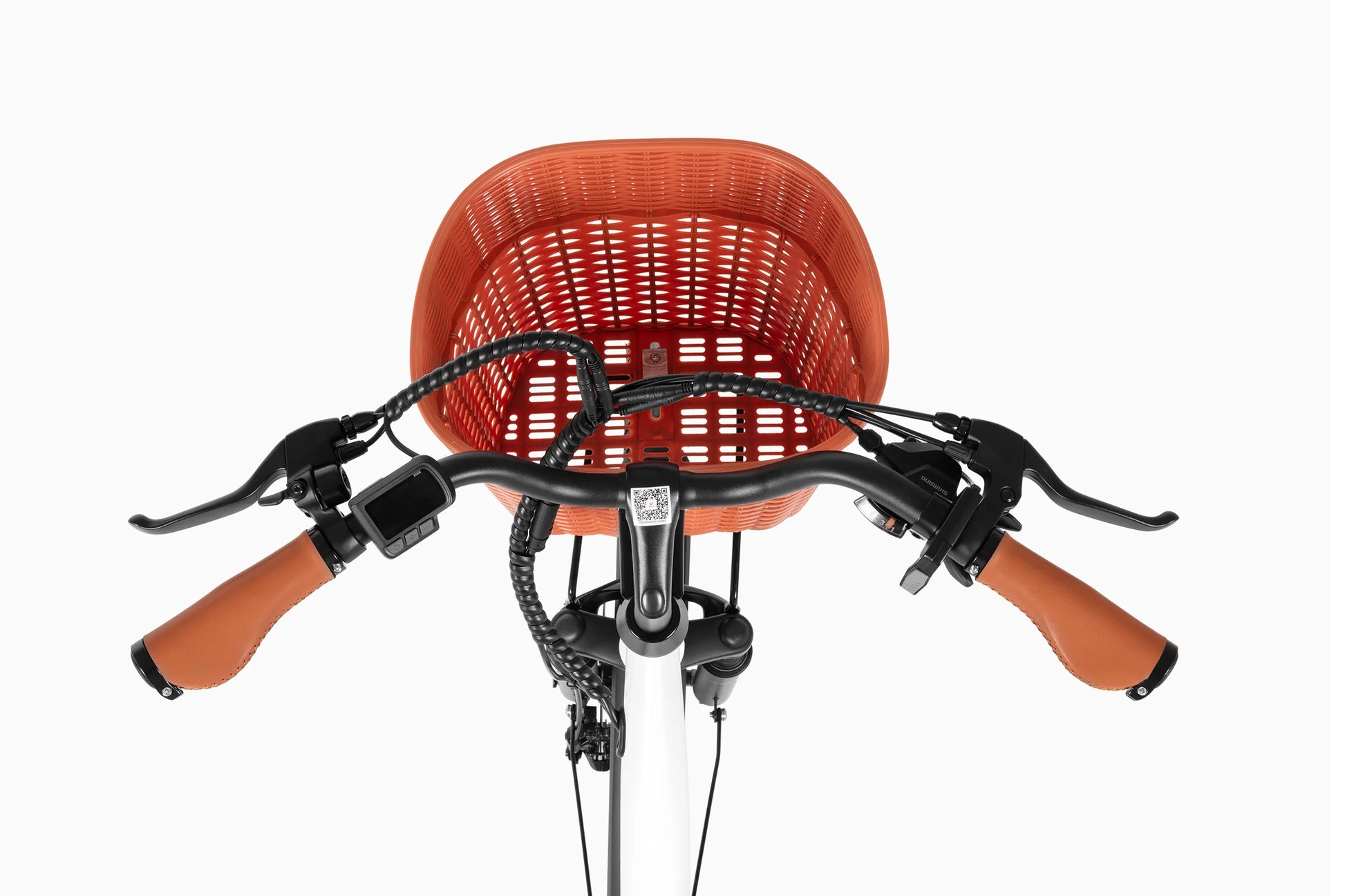 500W Electric City Bike with 37 Mile Range - 26" 7-Speed E-Bike with Front Suspension - wEbike