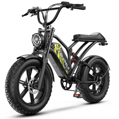 1600W All-Terrain Electric Bike with Fat Tires - 80 Mile Range 30MPH E-Bike for Adults - wEbike