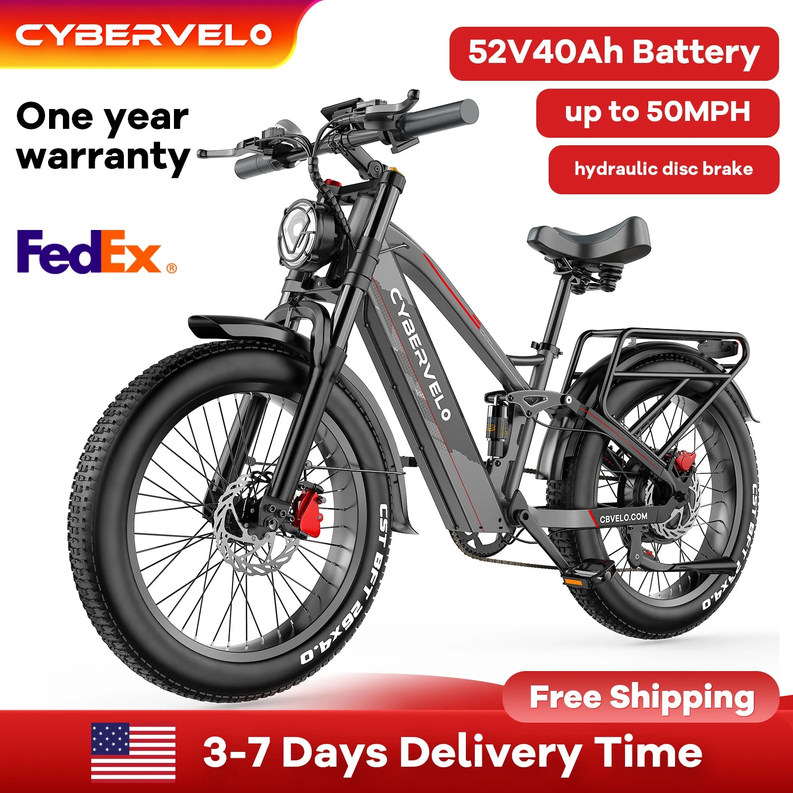 5000W Ultra-Power Electric Bike with 120 Mile Range - 50MPH All-Terrain Fat Tire E-Bike for Adults - wEbike