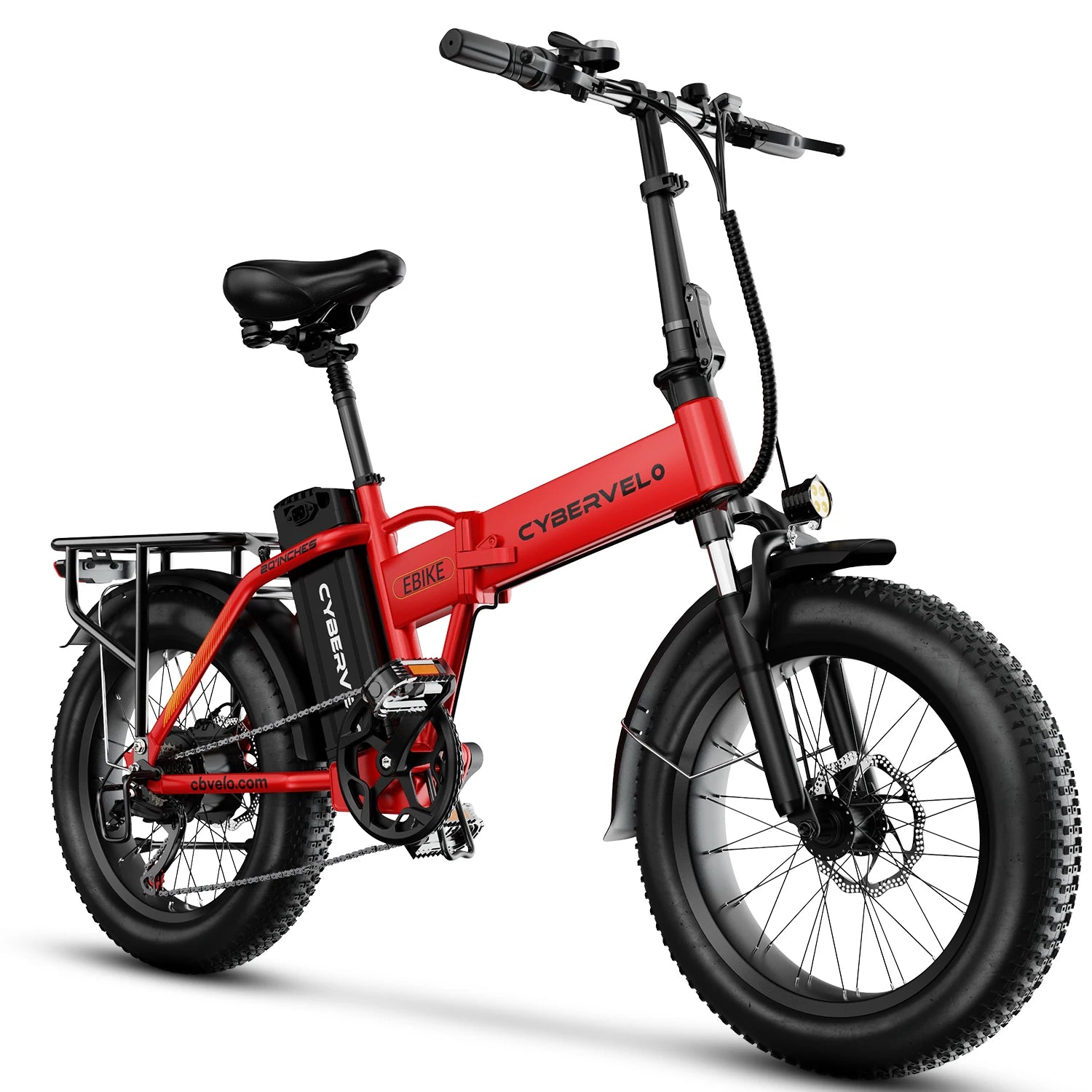 1000W Folding Electric Bike with Removable Battery - 80 Mile Range 28MPH Fat Tire E-Bike - wEbike