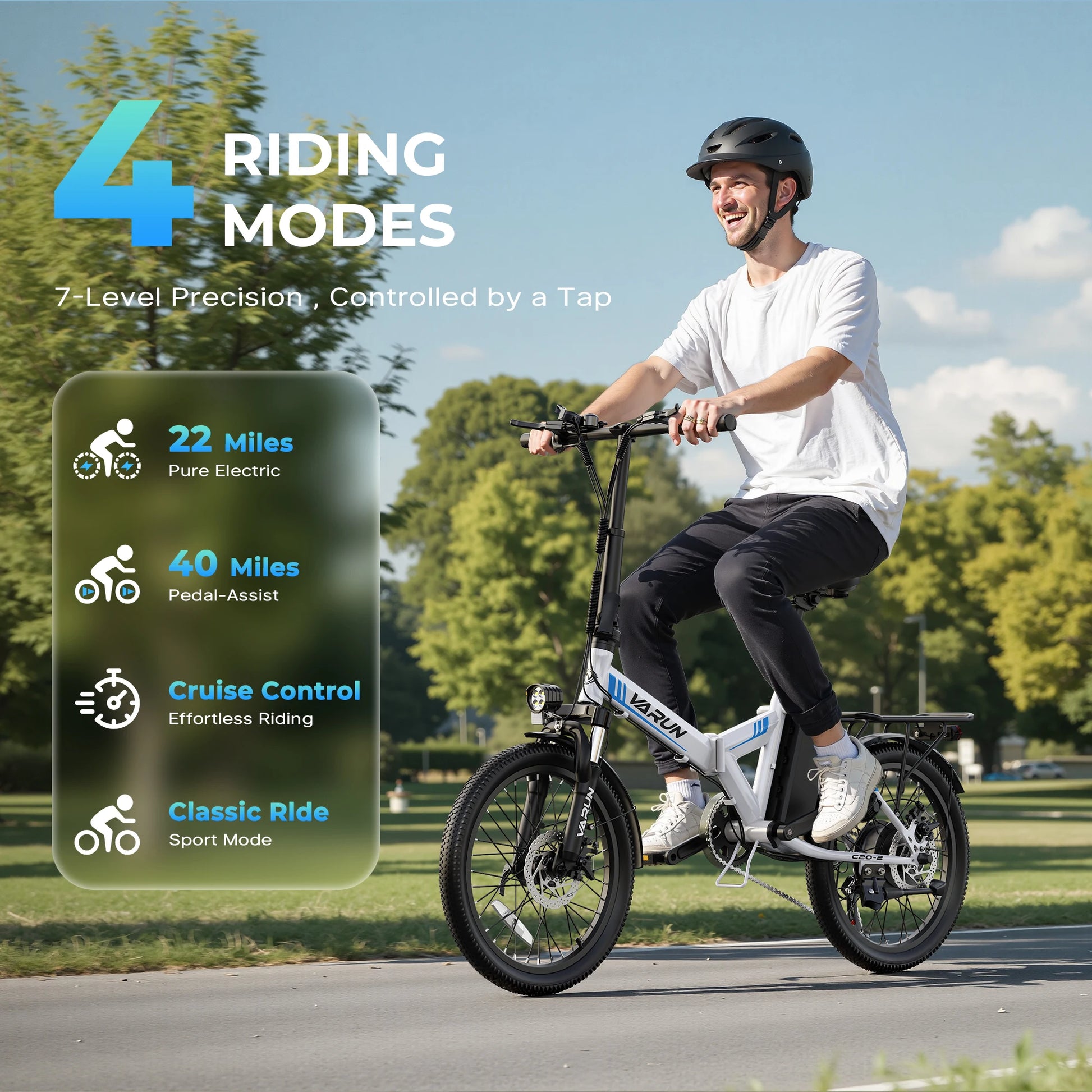 500W Folding Electric Bike with 40 Mile Range - Lightweight 20MPH City E-Bike for Adults - wEbike