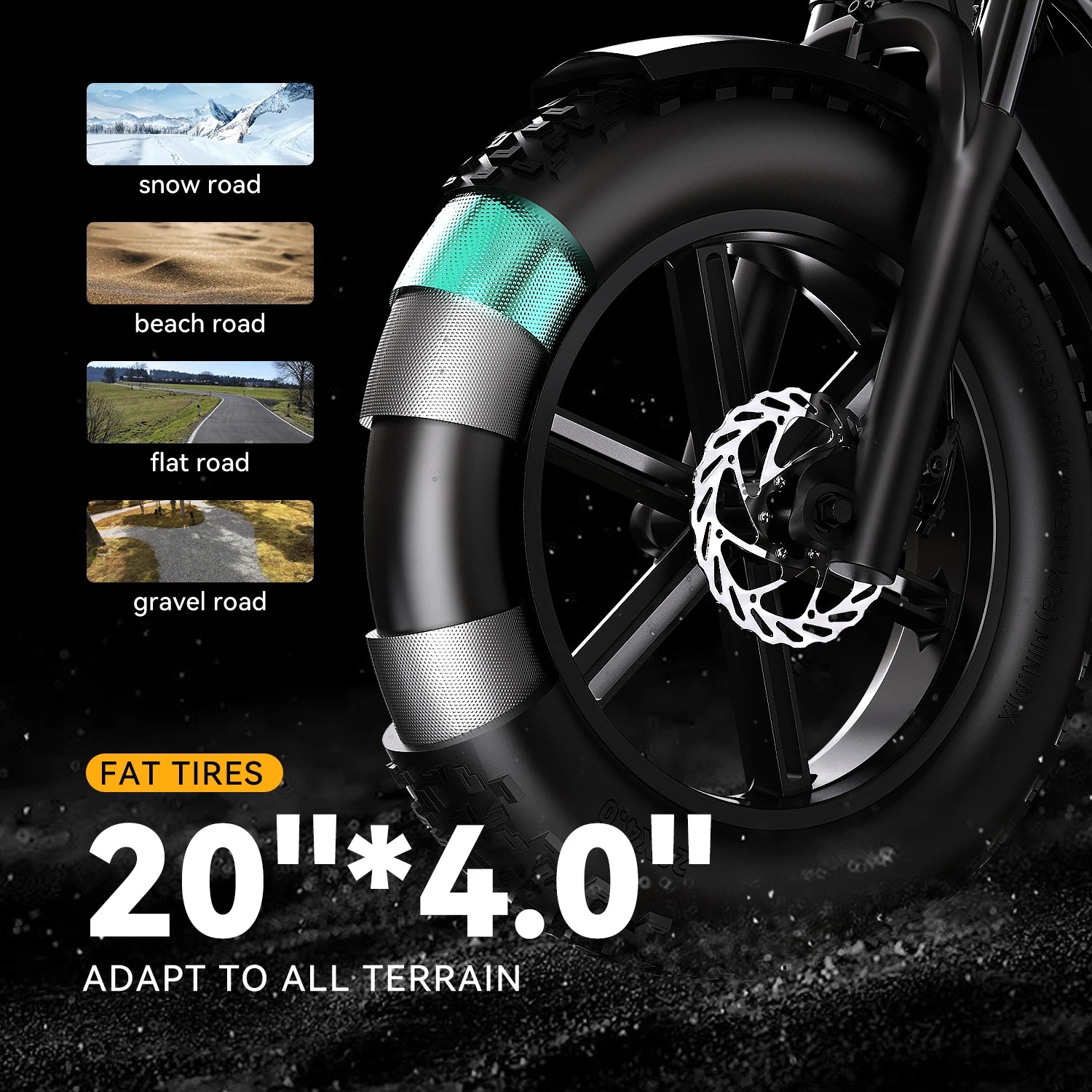 1600W All-Terrain Electric Bike with Fat Tires - 80 Mile Range 30MPH E-Bike for Adults - wEbike