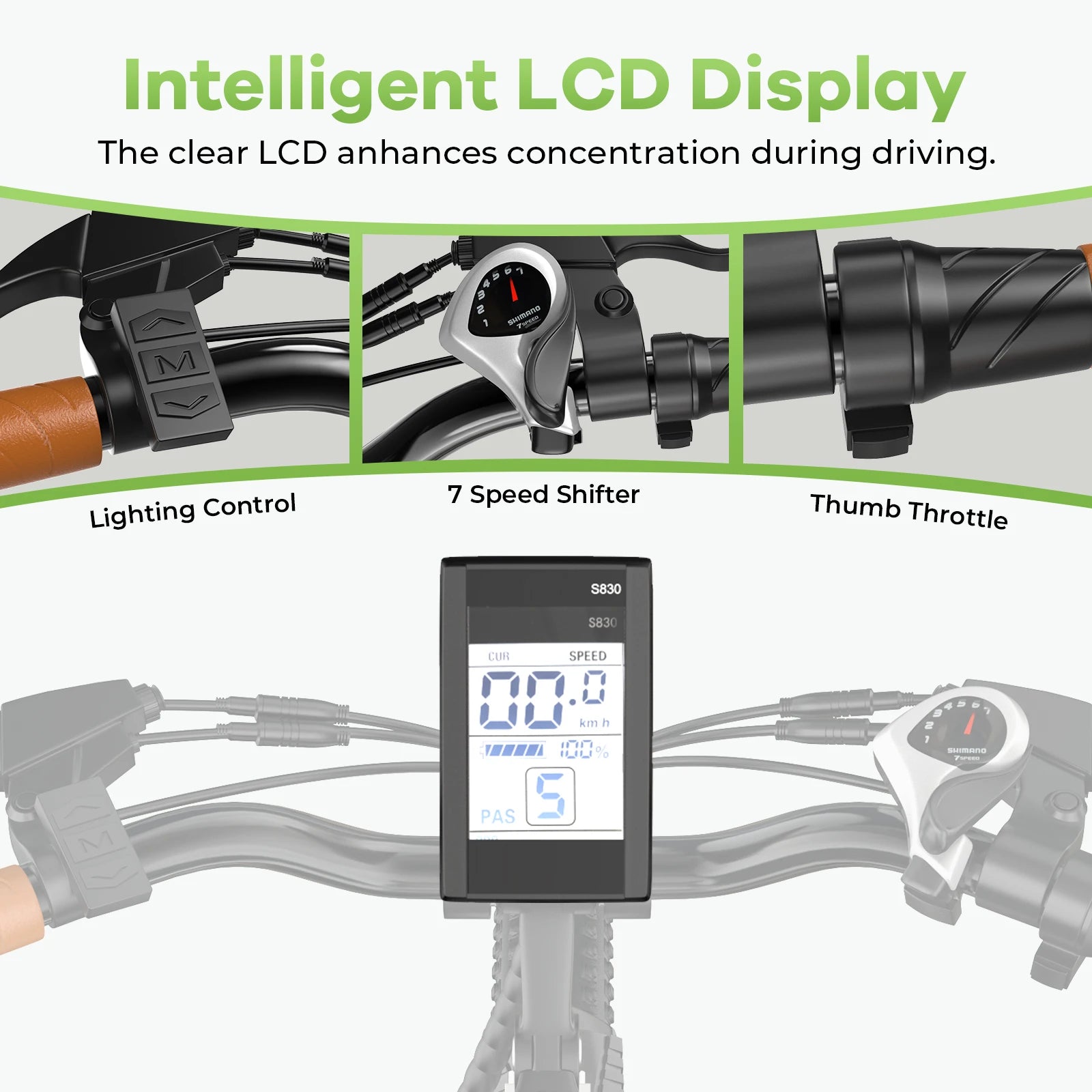 1000W Step-Through Electric Bike with Removable Battery - 80 Mile Range 28MPH City E-Bike - wEbike