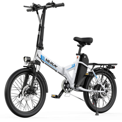 500W Folding Electric Bike with 40 Mile Range - Lightweight 20MPH City E-Bike for Adults - wEbike