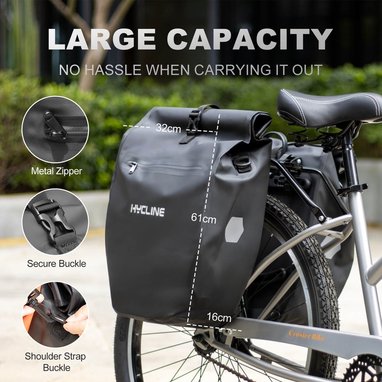 Hycline Bike Pannier Bag - wEbike