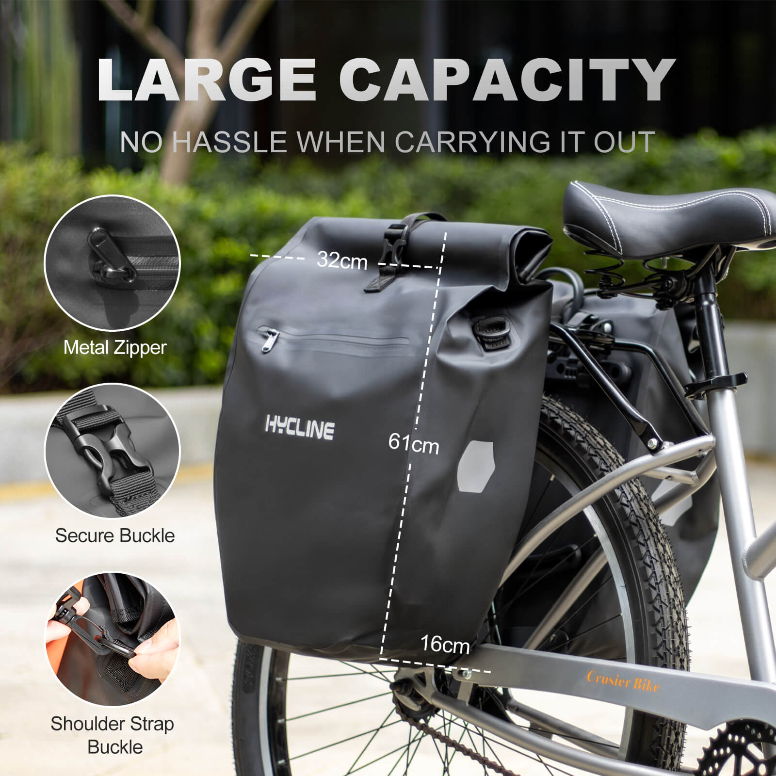 Hycline Bike Pannier Bag - wEbike